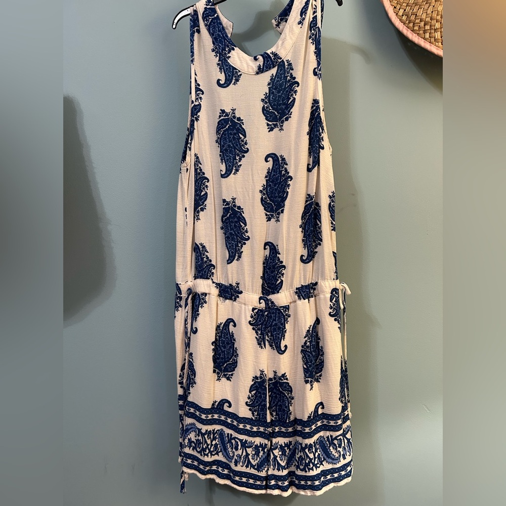 Boho sleeveless romper